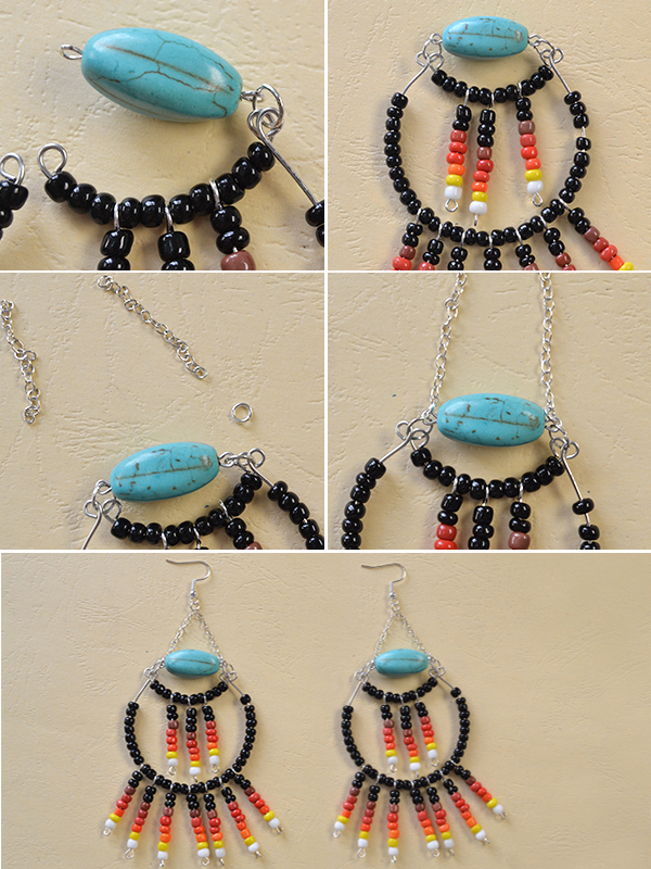 Handmade Vintage Black Seed Bead Choker Necklace - Carol's Crafts House